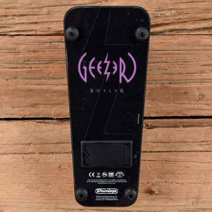 Dunlop GZR95 Geezer Butler Signature Cry Baby Bass Wah Effects and Pedals / Wahs and Filters