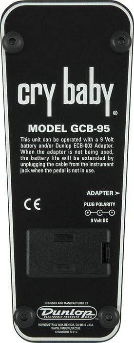 Dunlop Original Crybaby Wah Pedal Effects and Pedals / Wahs and Filters