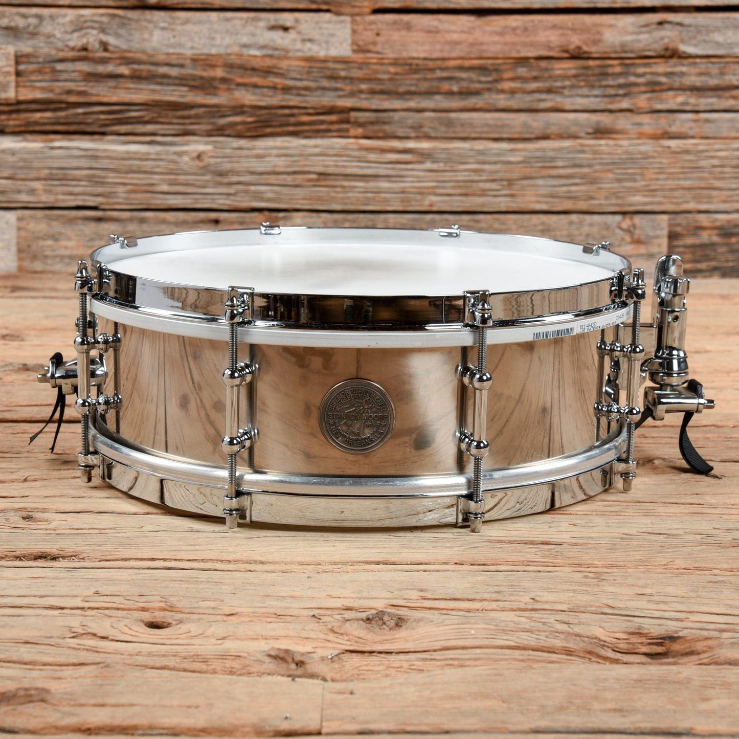 Dunnett 4.5x14 Stanton Moore Spirit Of New Orleans Titanium Snare Drum USED Drums and Percussion / Acoustic Drums / Snare