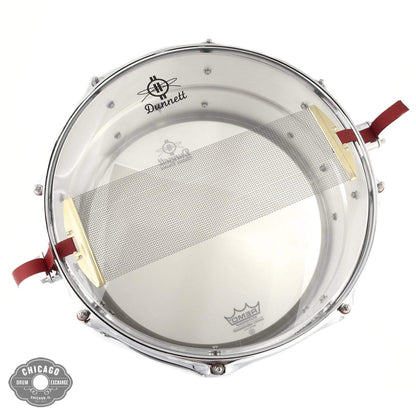 Dunnett 6.5x14 2N Beaded Polished Aluminum Modeling Snare Drum Drums and Percussion / Acoustic Drums / Snare