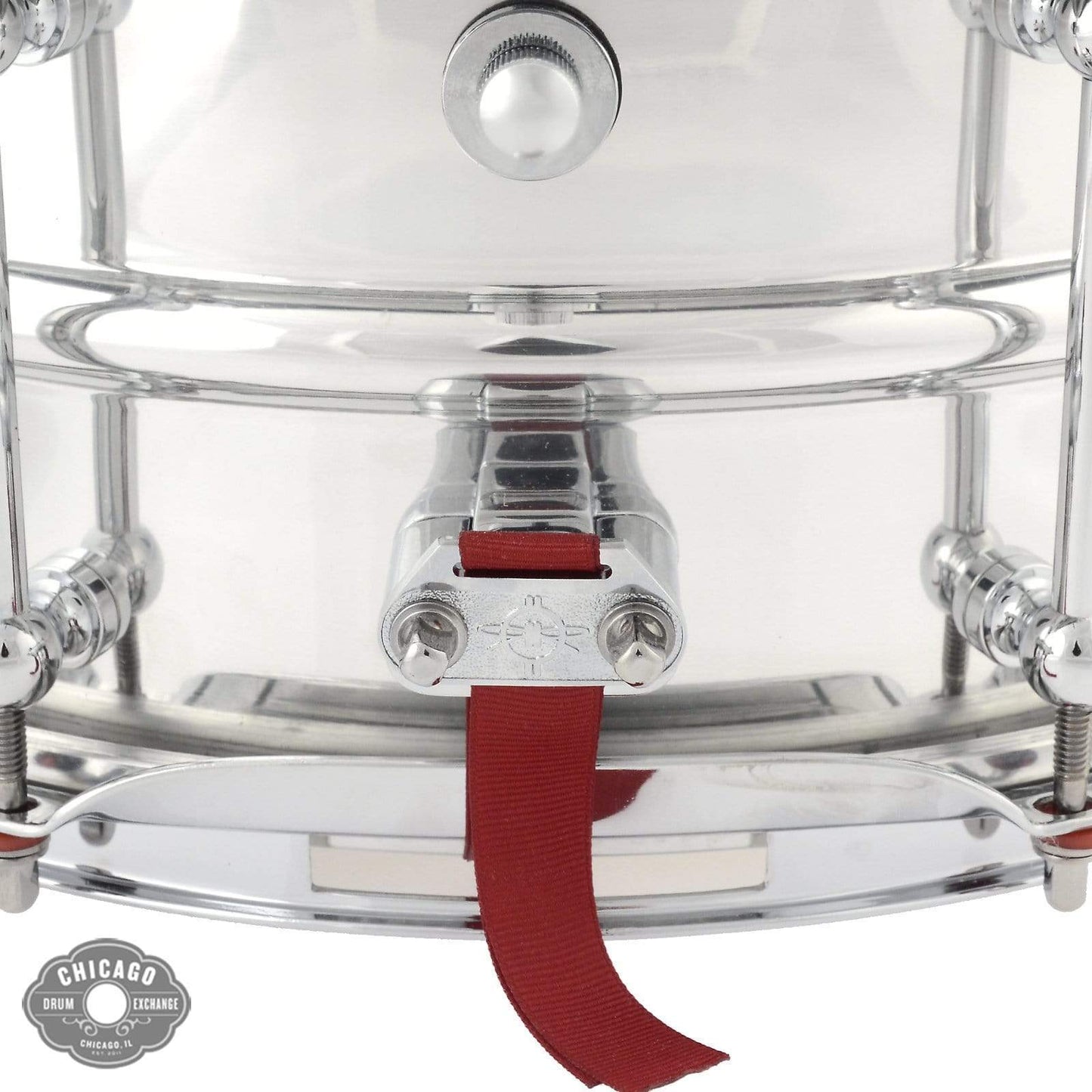 Dunnett 6.5x14 2N Beaded Polished Aluminum Modeling Snare Drum Drums and Percussion / Acoustic Drums / Snare