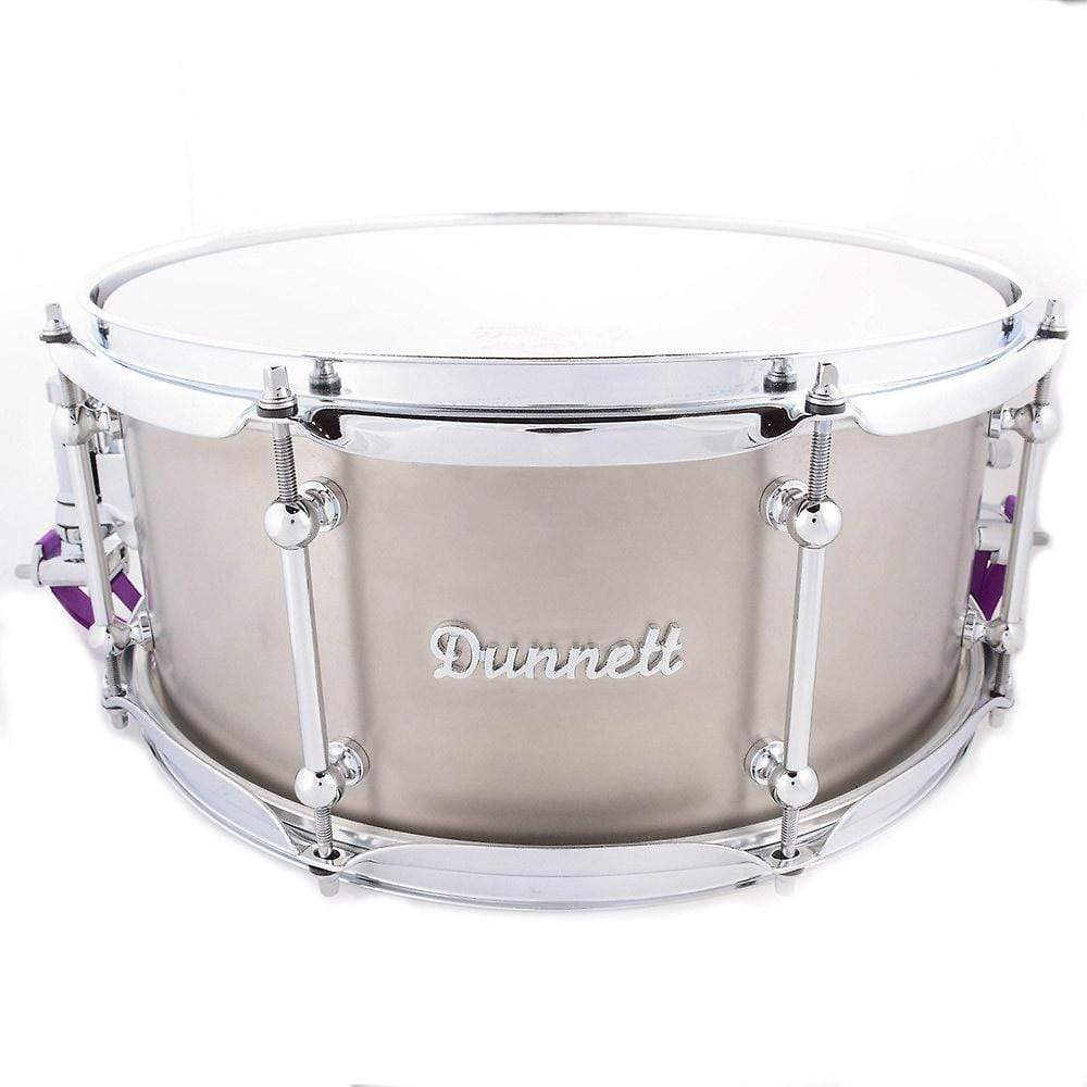 Dunnett 6.5x14 TI Titanium Raw Snare Drum Drums and Percussion / Acoustic Drums / Snare