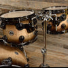 DW Collector's Series 10/12/14/16/22 5pc. Exotic Drum Kit Natural to Candy Black Burst Over Heartwood Curly Maple w/Black Nickel Hdw Drums and Percussion / Acoustic Drums / Full Acoustic Kits