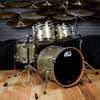 DW Collector's Series 10/12/14/20 4pc. Cherry/Mahogany Drum Kit Gold Galaxy Drums and Percussion / Acoustic Drums / Full Acoustic Kits