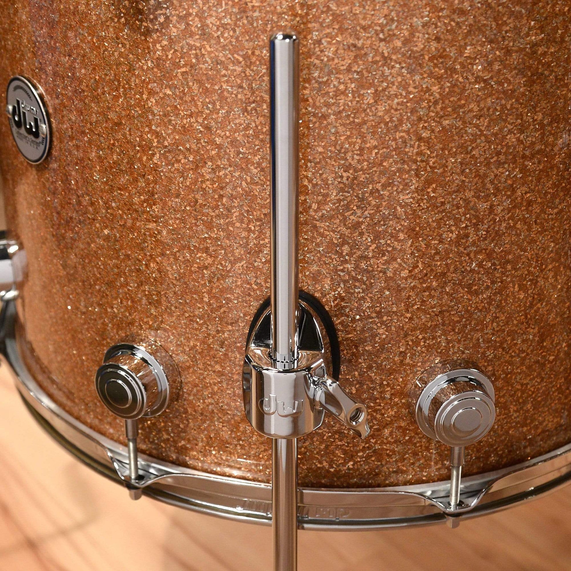 DW Collector's Series 10/12/16/22 4pc. Maple Drum Kit Champagne Glass Drums and Percussion / Acoustic Drums / Full Acoustic Kits