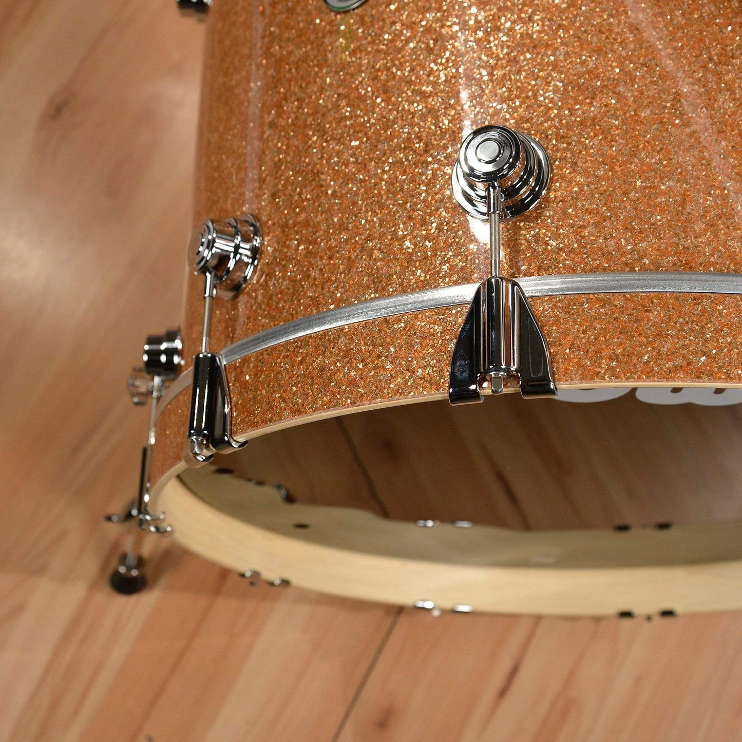 DW Collector's Series 10/12/16/22 4pc. Maple Drum Kit Champagne Glass Drums and Percussion / Acoustic Drums / Full Acoustic Kits