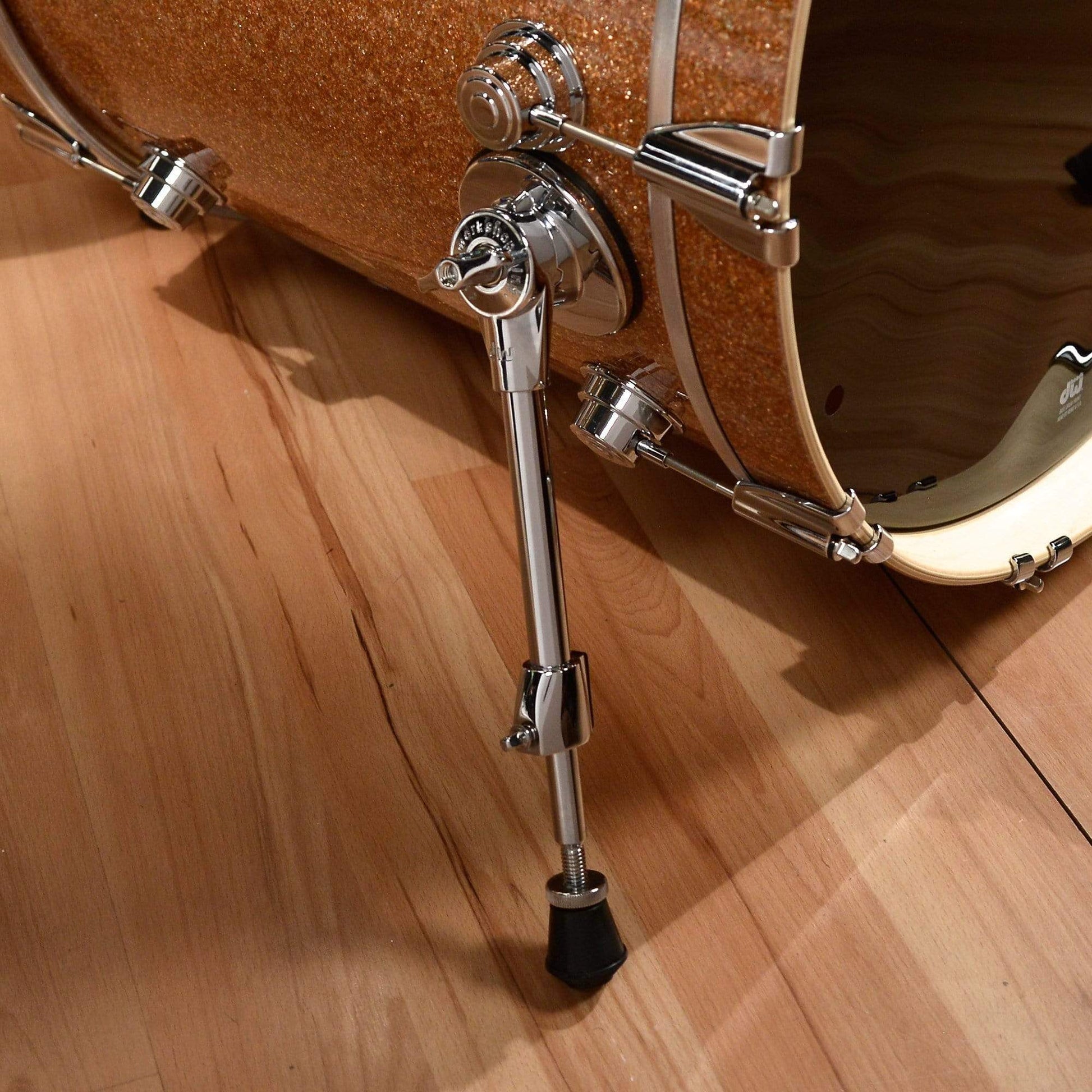 DW Collector's Series 10/12/16/22 4pc. Maple Drum Kit Champagne Glass Drums and Percussion / Acoustic Drums / Full Acoustic Kits