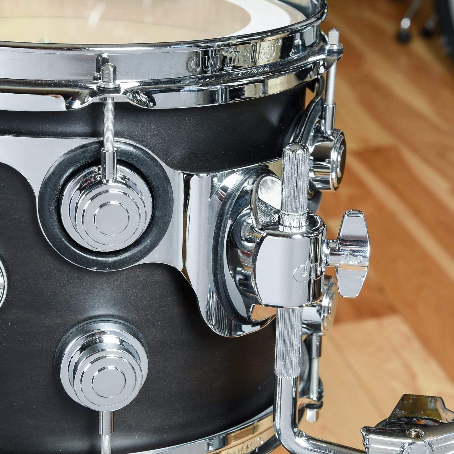 DW Collector's Series 10/12/16/22 4pc. Maple Drum Kit Ebony Satin Oil Drums and Percussion / Acoustic Drums / Full Acoustic Kits