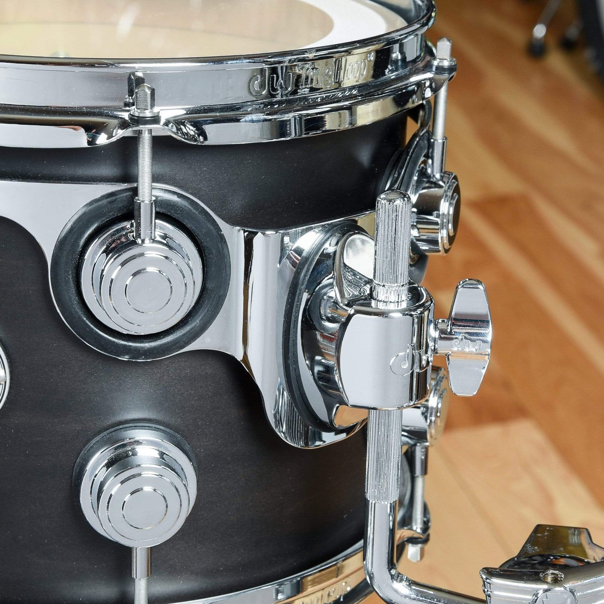 DW Collector's Series 10/12/16/22 4pc. Maple Drum Kit Ebony Satin Oil Drums and Percussion / Acoustic Drums / Full Acoustic Kits