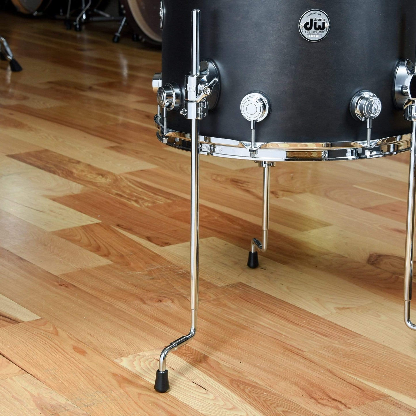 DW Collector's Series 10/12/16/22 4pc. Maple Drum Kit Ebony Satin Oil Drums and Percussion / Acoustic Drums / Full Acoustic Kits