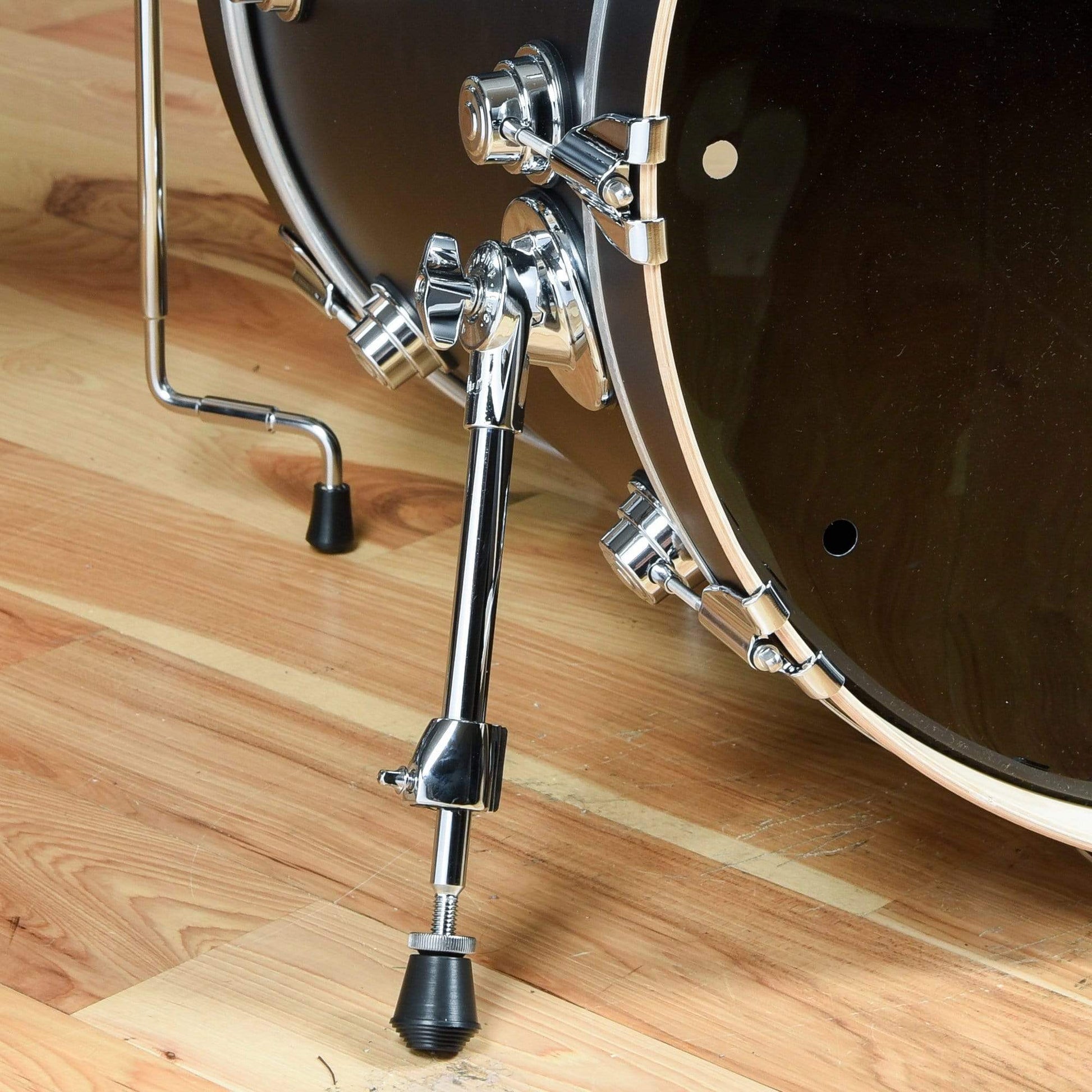 DW Collector's Series 10/12/16/22 4pc. Maple Drum Kit Ebony Satin Oil Drums and Percussion / Acoustic Drums / Full Acoustic Kits