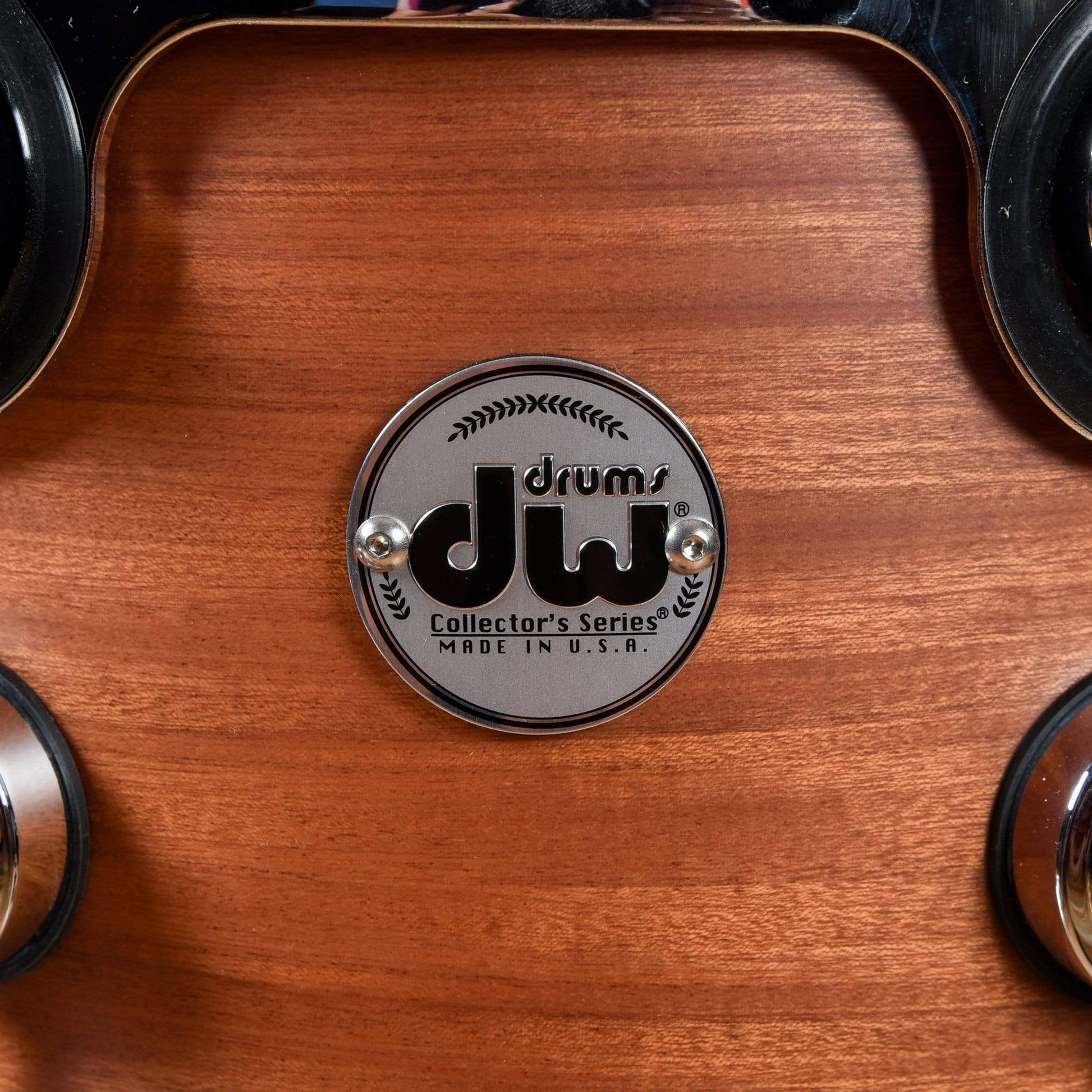 DW Collector's Series 12/14/18 3pc. Mahogany/Spruce Drum Kit Natural Hard Satin w/Die Cast Hoops Drums and Percussion / Acoustic Drums / Full Acoustic Kits