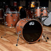 DW Collector's Series 12/14/20 3pc. Mahogany/Spruce Drum Kit Natural Hard Satin Drums and Percussion / Acoustic Drums / Full Acoustic Kits