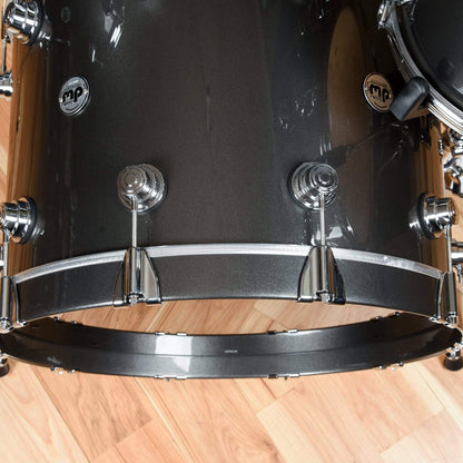 DW Collector's Series 12/16/22 3pc. Maple Drum Kit Gun Metal Metallic Lacquer (333 Shells) Drums and Percussion / Acoustic Drums / Full Acoustic Kits