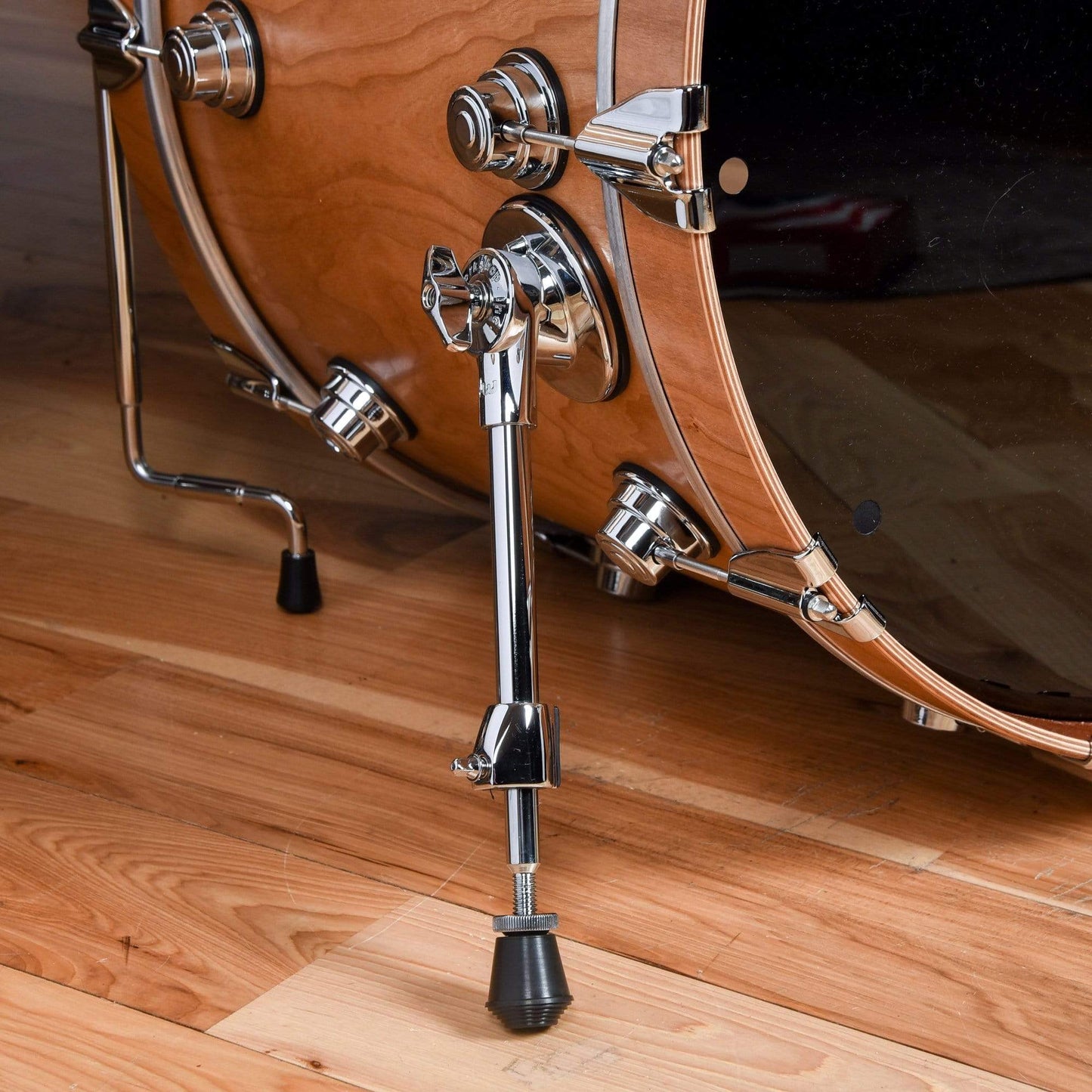 DW Collector's Series 13/16/22 3pc. Cherry/Mahogany Drum Kit Natural Cherry Satin Drums and Percussion / Acoustic Drums / Full Acoustic Kits