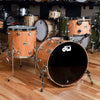 DW Collector's Series 13/16/22 3pc. Cherry/Mahogany Drum Kit Natural Cherry Satin Drums and Percussion / Acoustic Drums / Full Acoustic Kits