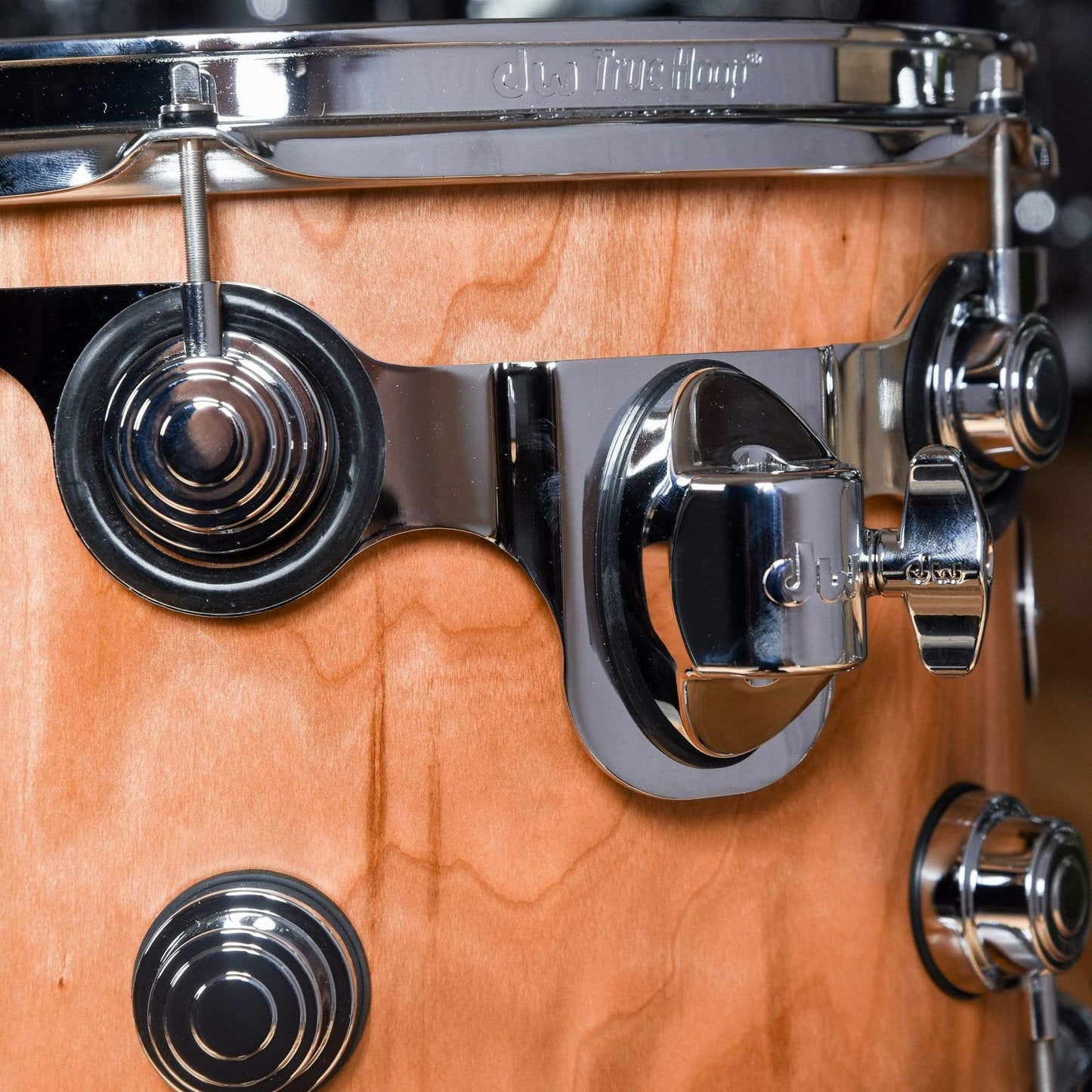 DW Collector's Series 13/16/22 3pc. Cherry/Mahogany Drum Kit Natural Cherry Satin Drums and Percussion / Acoustic Drums / Full Acoustic Kits