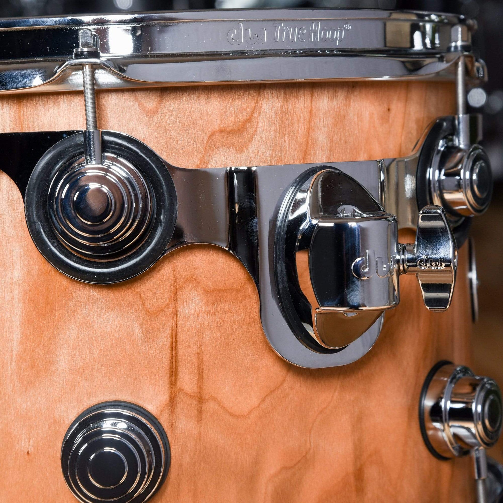 DW Collector's Series 13/16/22 3pc. Cherry/Mahogany Drum Kit Natural Cherry Satin Drums and Percussion / Acoustic Drums / Full Acoustic Kits