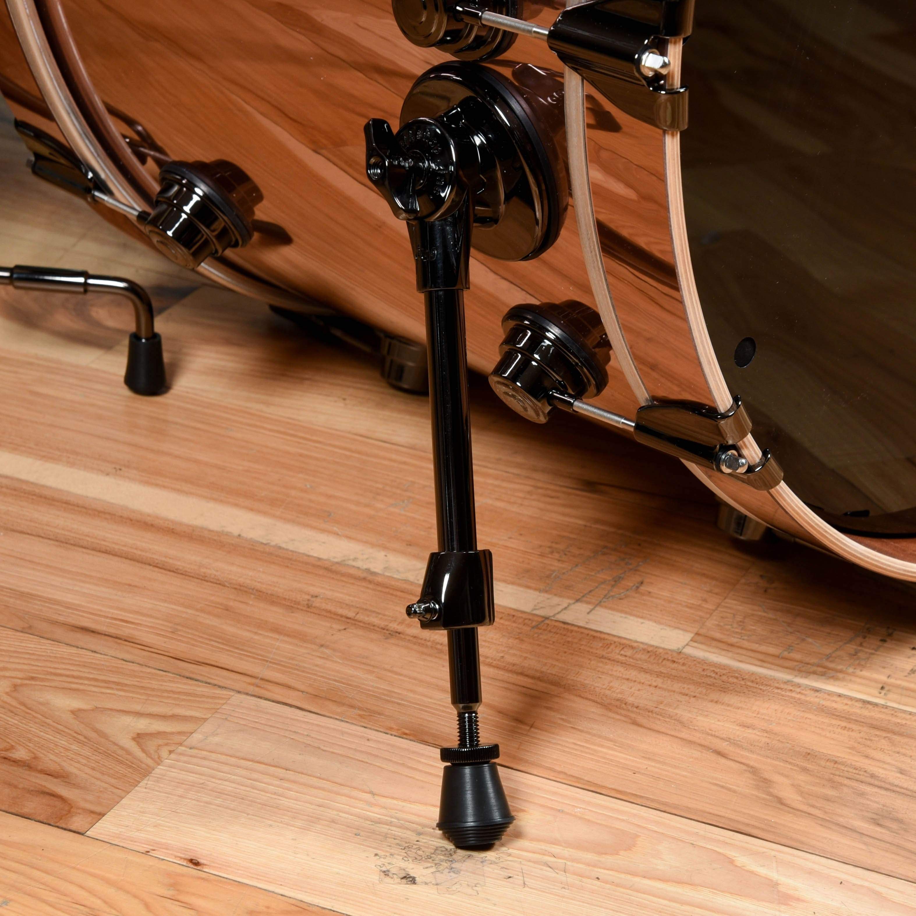 DW Collector's Series 13/16/22 3pc. Maple/Mahogany Drum Kit Rose Copper w/Black Nickel Hardware Drums and Percussion / Acoustic Drums / Full Acoustic Kits