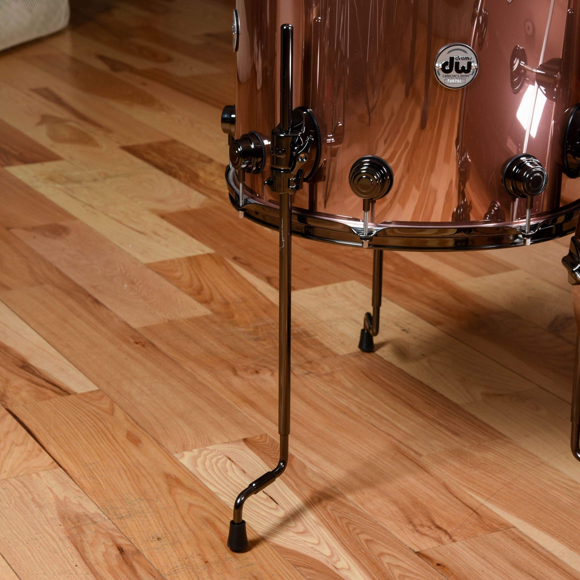 DW Collector's Series 13/16/22 3pc. Maple/Mahogany Drum Kit Rose Copper w/Black Nickel Hardware Drums and Percussion / Acoustic Drums / Full Acoustic Kits