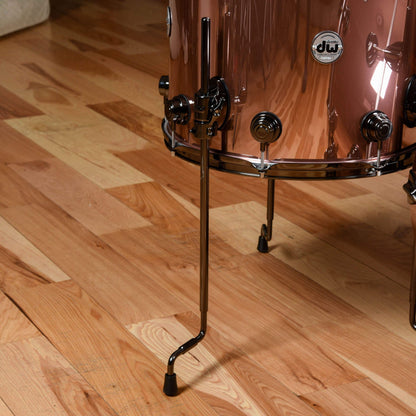 DW Collector's Series 13/16/22 3pc. Maple/Mahogany Drum Kit Rose Copper w/Black Nickel Hardware Drums and Percussion / Acoustic Drums / Full Acoustic Kits