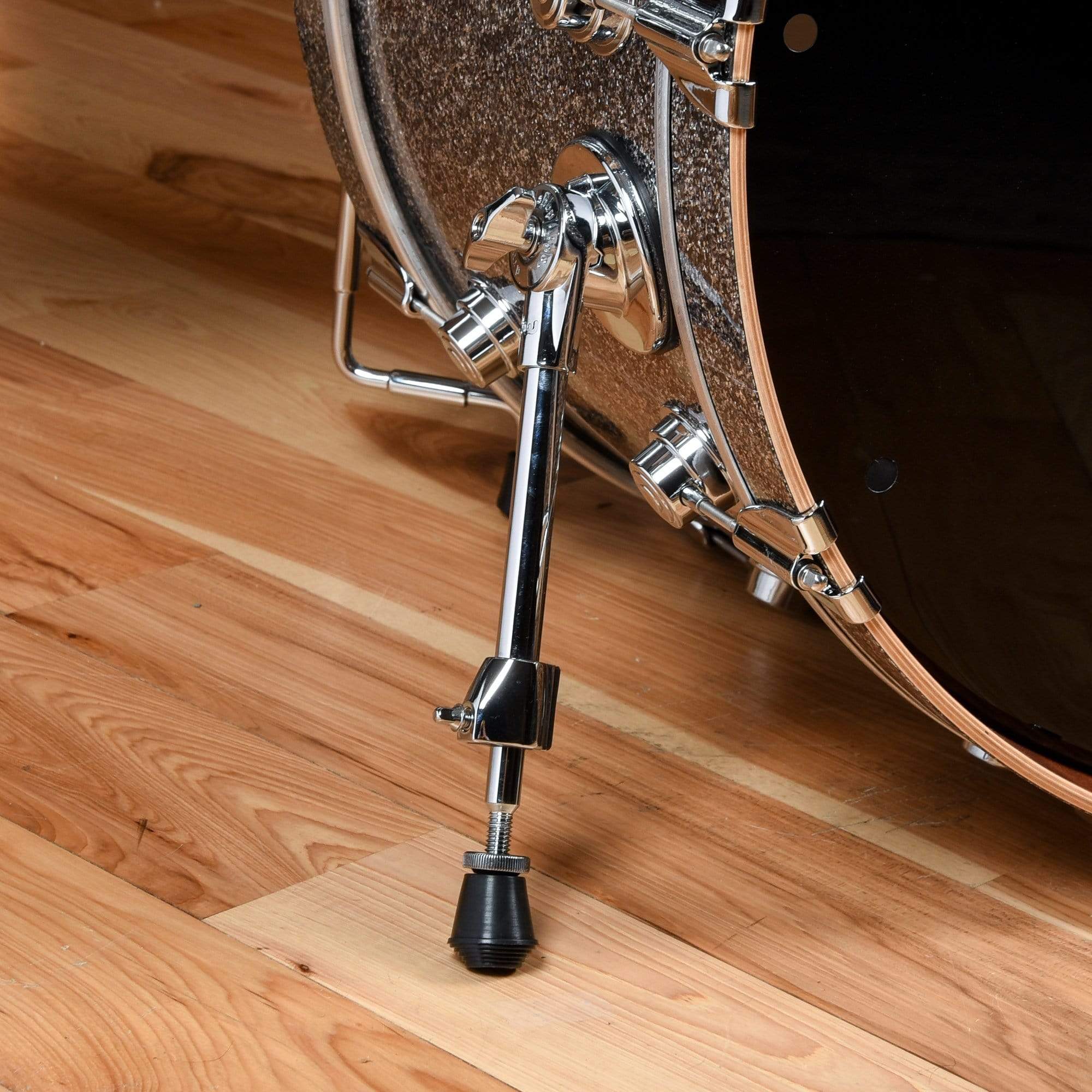 DW Collector's Series 13/16/24 3pc. Maple/Mahogany Drum Kit Black Galaxy Drums and Percussion / Acoustic Drums / Full Acoustic Kits