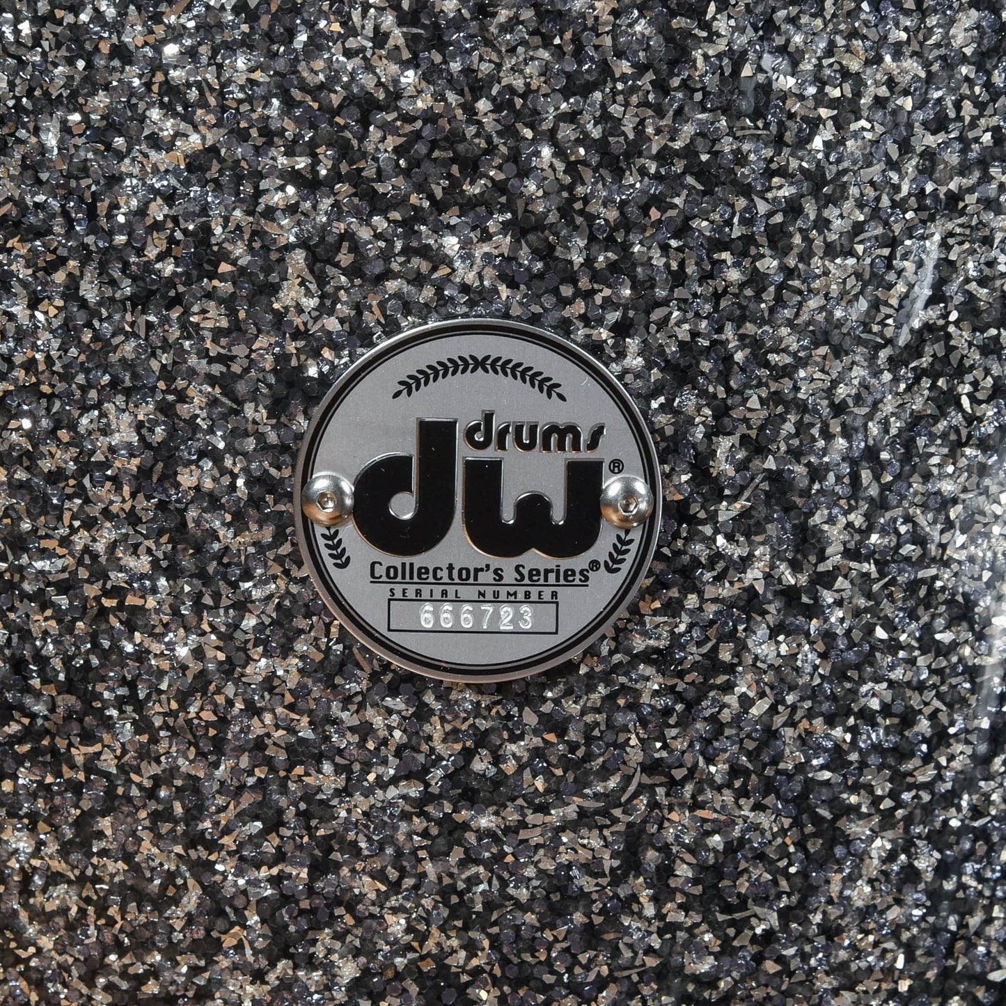 DW Collector's Series 13/16/24 3pc. Maple/Mahogany Drum Kit Black Galaxy Drums and Percussion / Acoustic Drums / Full Acoustic Kits