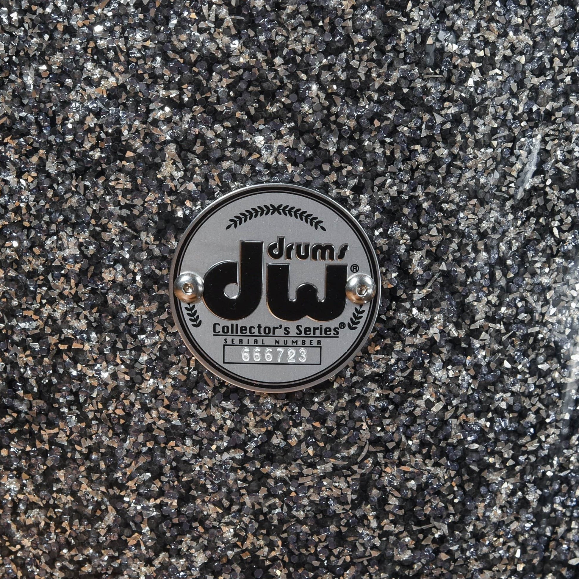 DW Collector's Series 13/16/24 3pc. Maple/Mahogany Drum Kit Black Galaxy Drums and Percussion / Acoustic Drums / Full Acoustic Kits