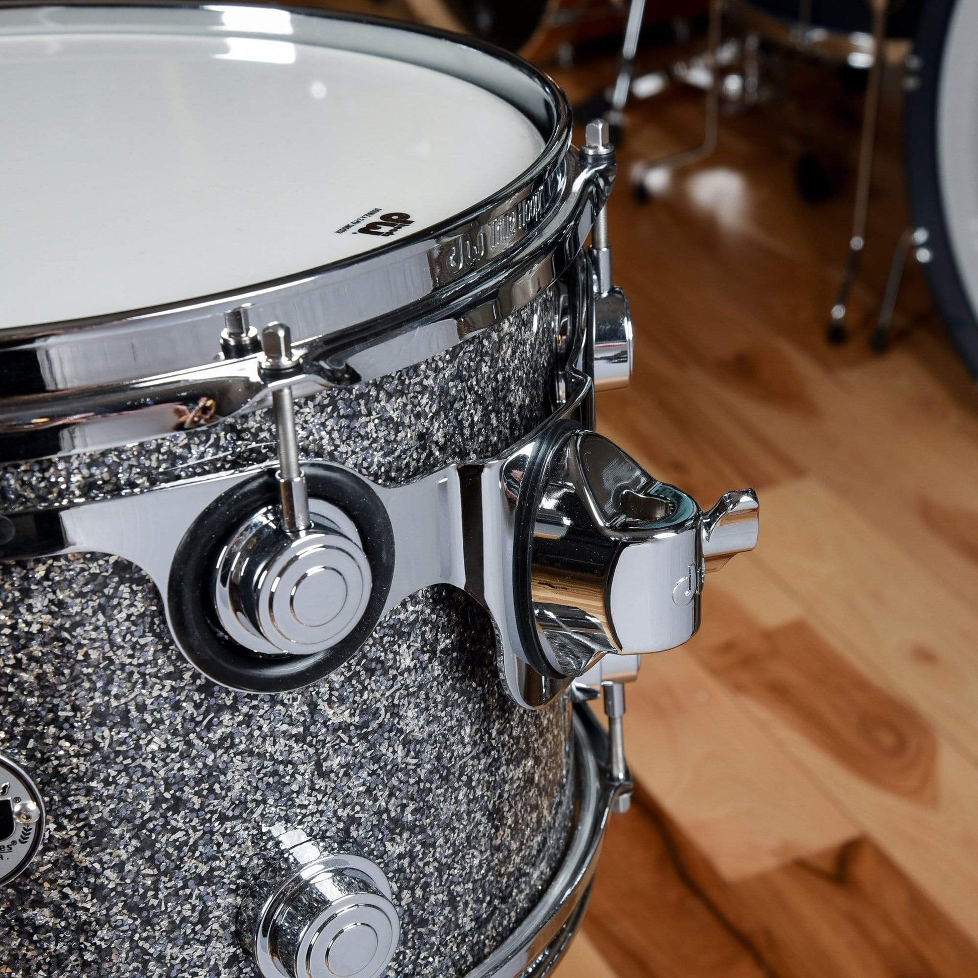 DW Collector's Series 13/16/24 3pc. Maple/Mahogany Drum Kit Black Galaxy Drums and Percussion / Acoustic Drums / Full Acoustic Kits