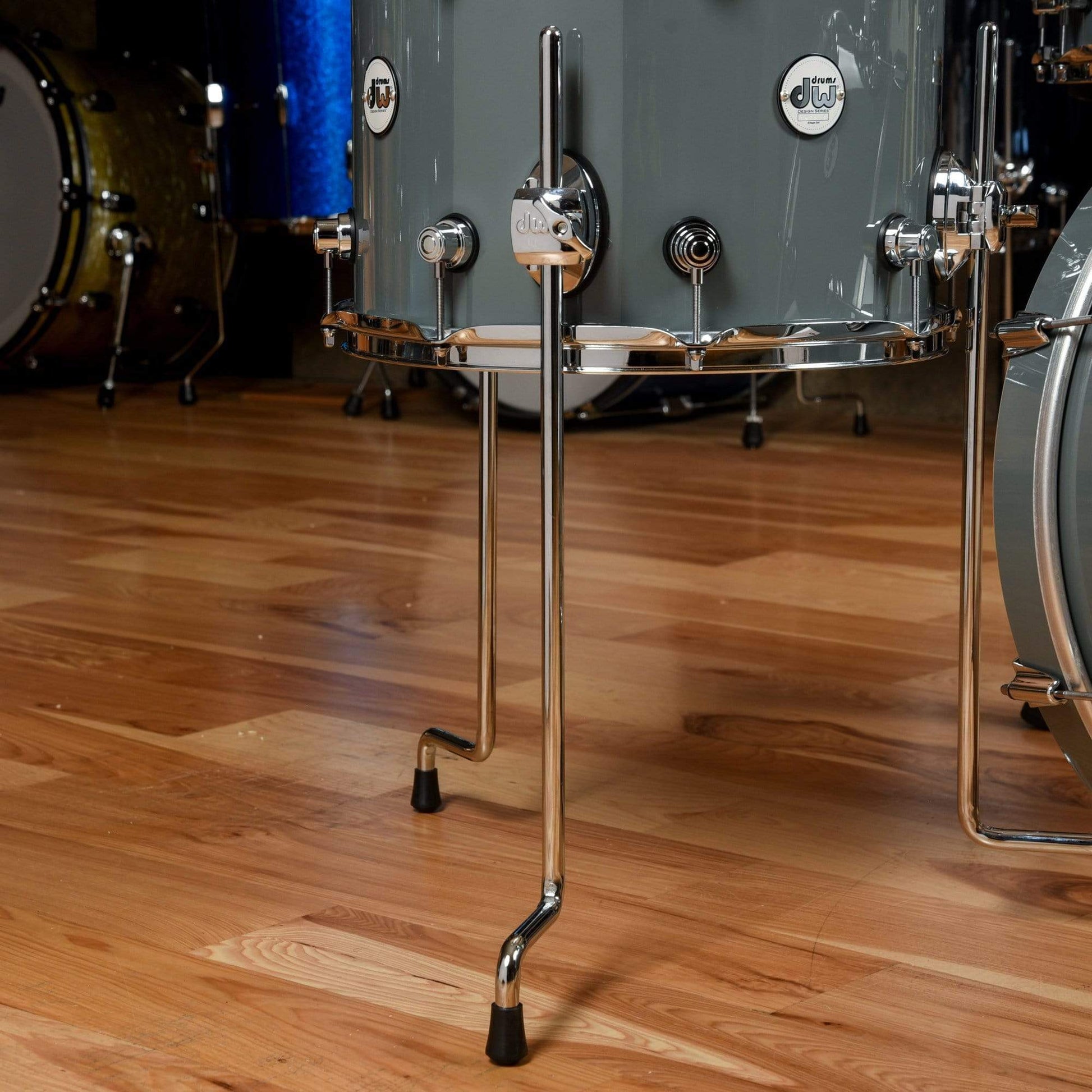 DW Design Series 12/14/20/5x14 4pc. Frequent Flyer Drum Kit Steel Grey Drums and Percussion / Acoustic Drums / Full Acoustic Kits