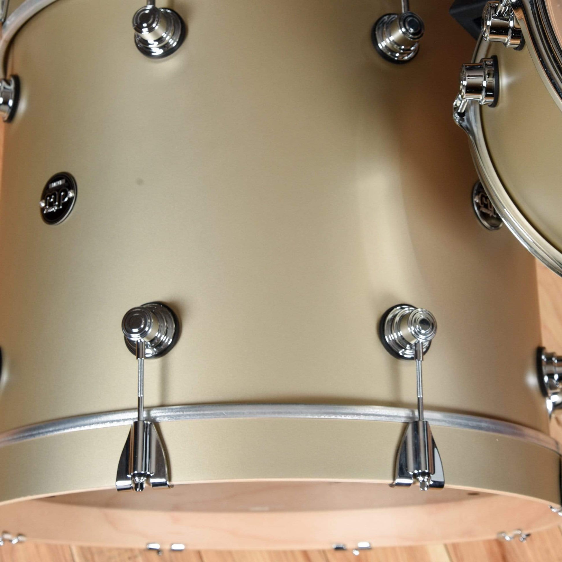 DW Performance Series 12/14/20 3pc. Drum Kit Gold Mist Hard Satin Lacquer Drums and Percussion / Acoustic Drums / Full Acoustic Kits