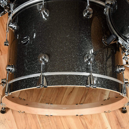 DW Performance Series 12/16/22 3pc. Drum Kit Pewter Sparkle Drums and Percussion / Acoustic Drums / Full Acoustic Kits