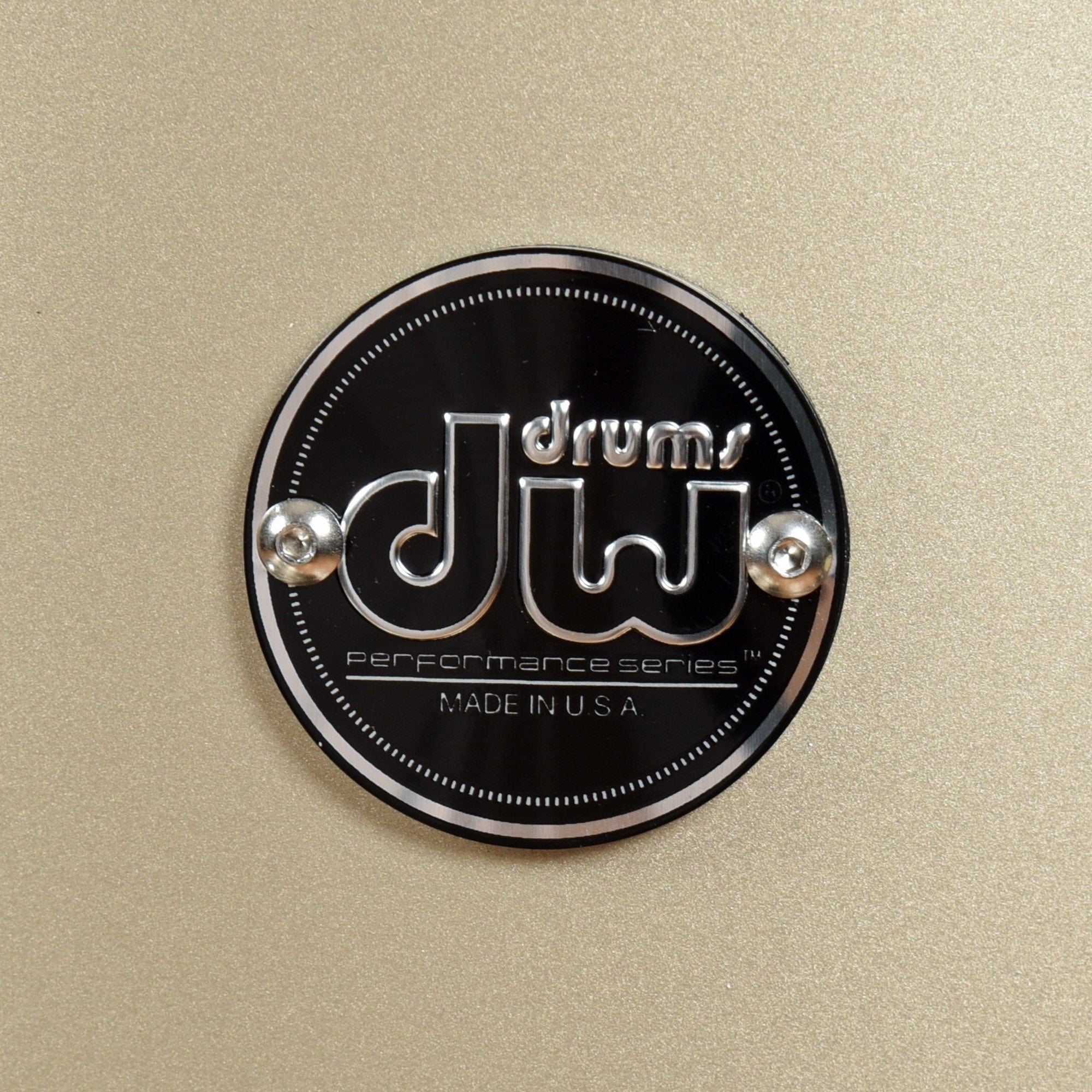 DW Performance Series 13/16/22 3pc. Drum Kit Gold Mist Hard Satin Lacquer Drums and Percussion / Acoustic Drums / Full Acoustic Kits