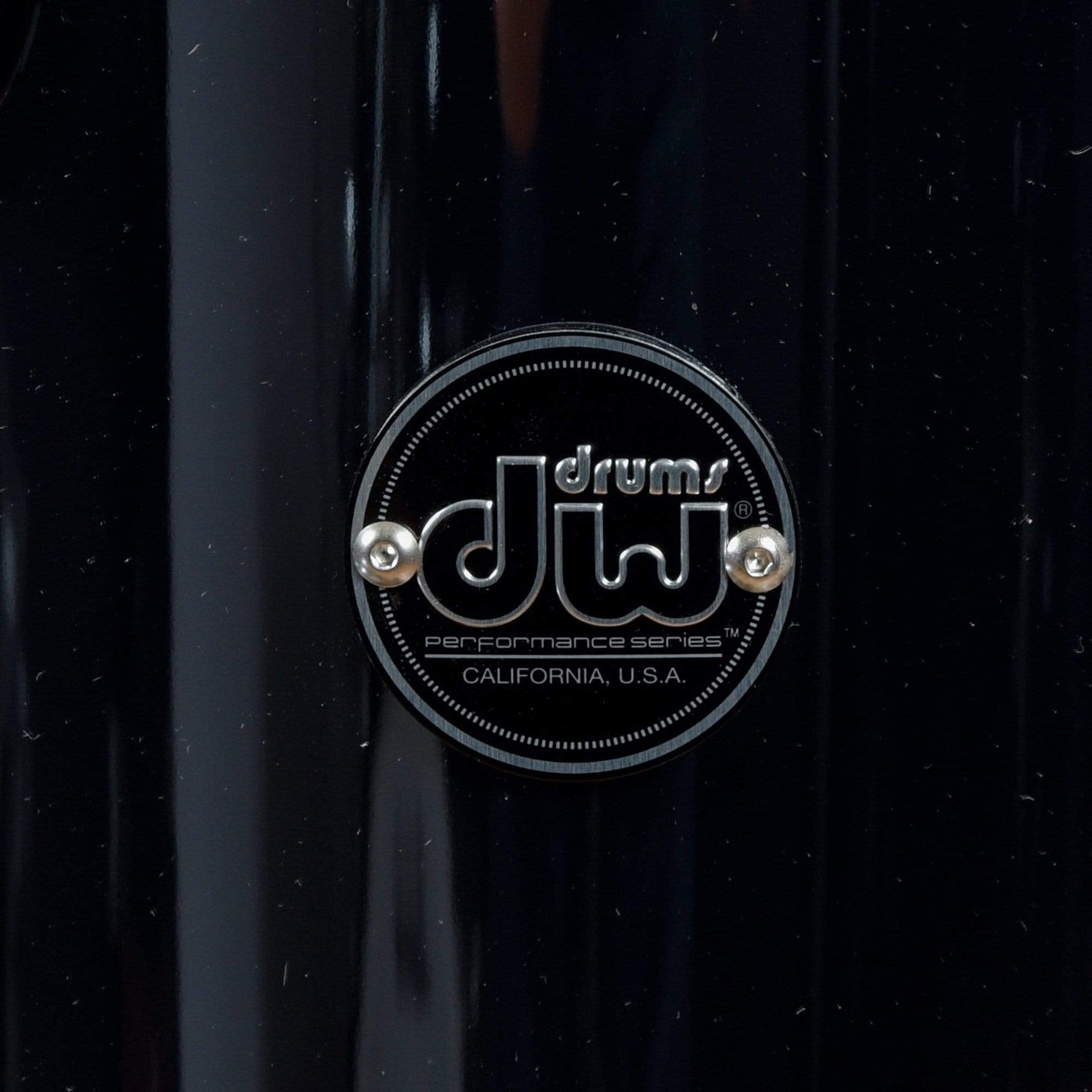 DW Performance Series 13/16/24 3pc. Drum Kit Chrome Shadow Drums and Percussion / Acoustic Drums / Full Acoustic Kits