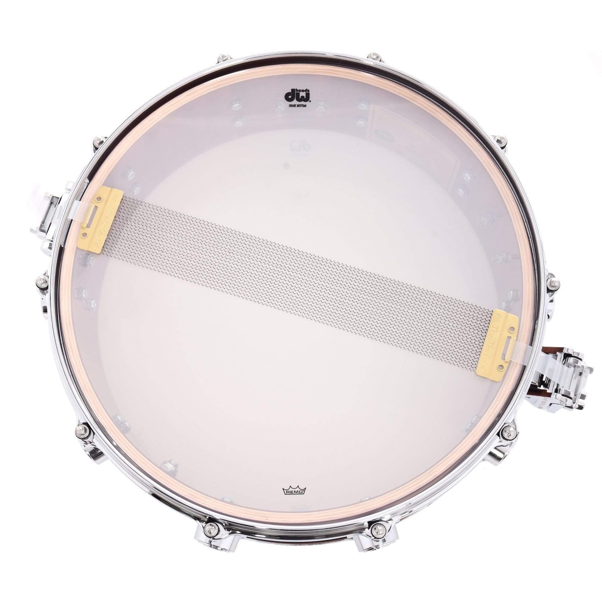 DW 5.5x14 Collector's Series Mahogany/Spruce Snare Drum Natural Hard Satin w/Die Cast Hoops Drums and Percussion / Acoustic Drums / Snare