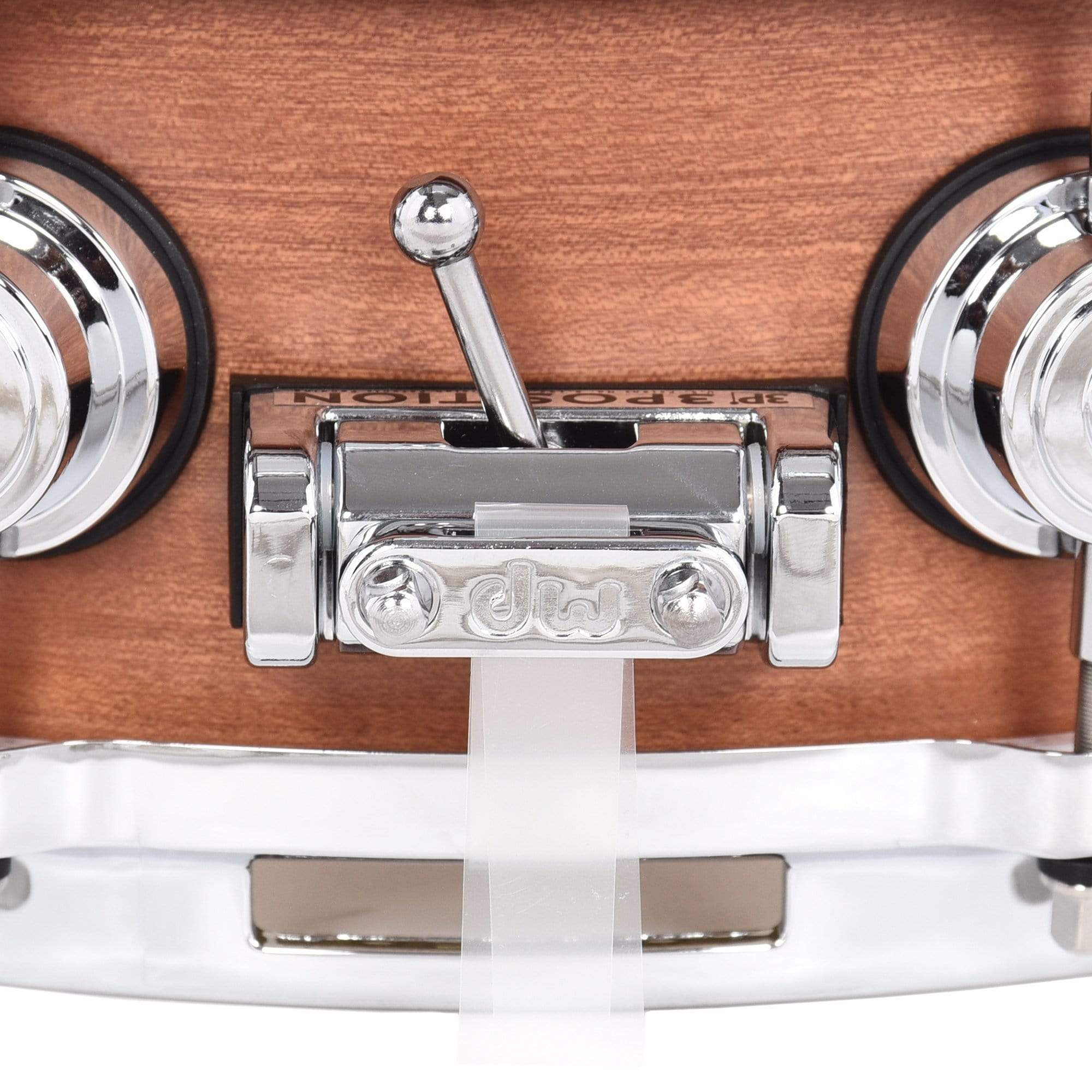 DW 5.5x14 Collector's Series Mahogany/Spruce Snare Drum Natural Hard Satin w/Die Cast Hoops Drums and Percussion / Acoustic Drums / Snare