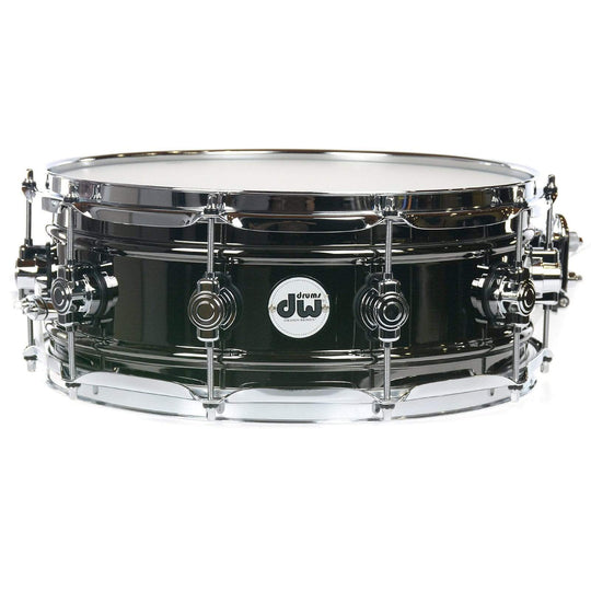 DW 5.5x14 Design Black Nickel Over Brass Snare Drum Drums and Percussion / Acoustic Drums / Snare