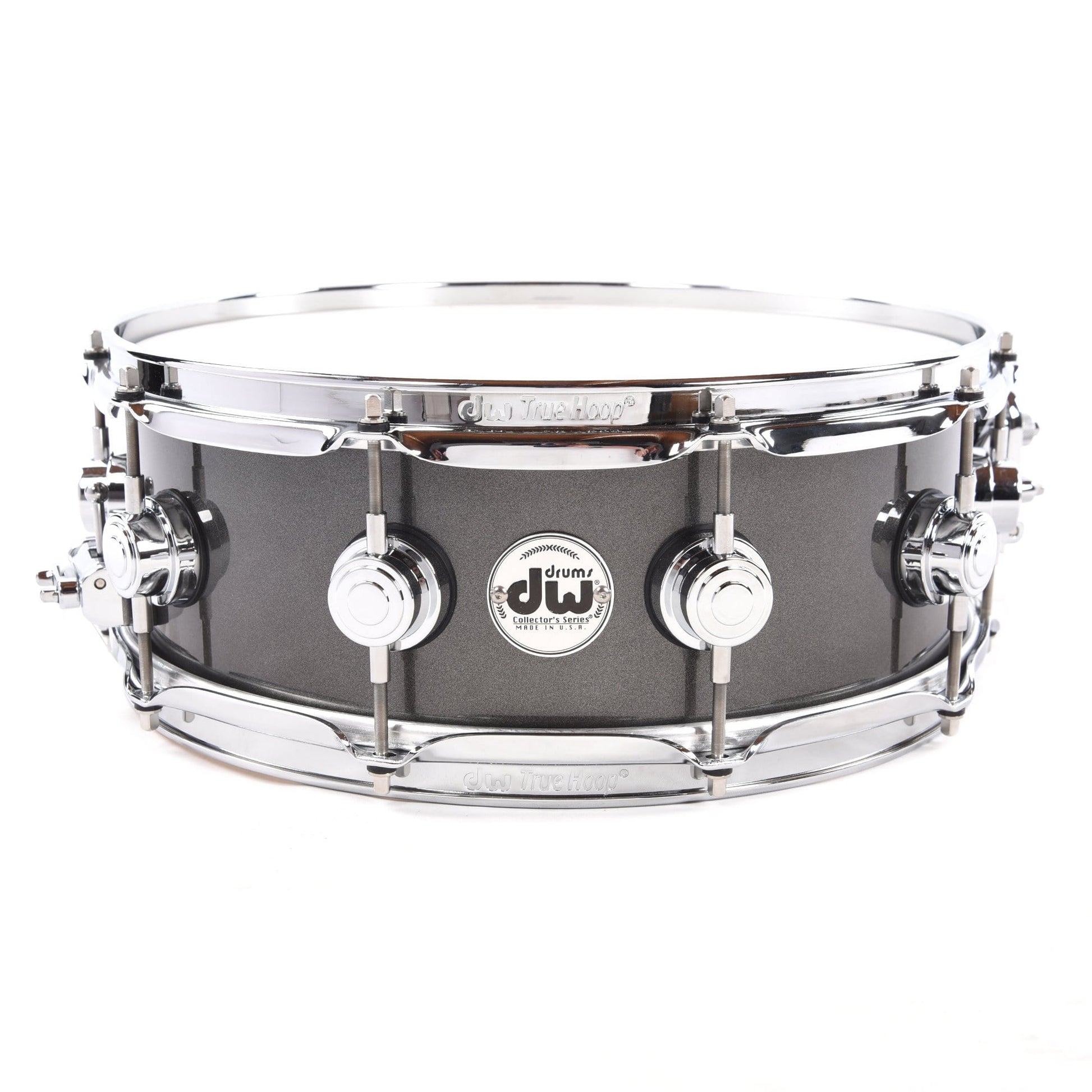 DW 5x14 Collector's Series Maple Snare Drum Gun Metal Metallic Lacquer (333 Shell) Drums and Percussion / Acoustic Drums / Snare
