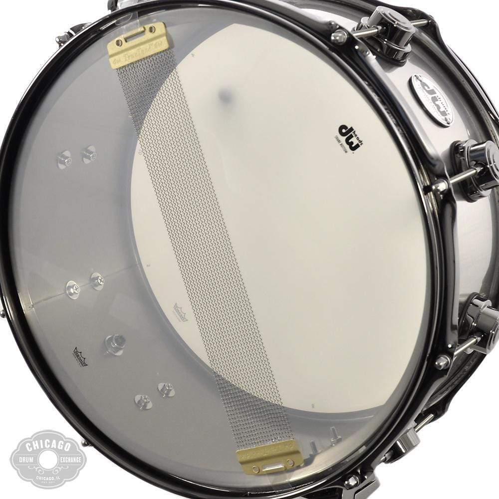 DW 6.5x14 1mm Titanium Rolled Shell Snare Drum w/Black Hdw Drums and Percussion / Acoustic Drums / Snare