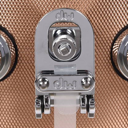 DW 6.5x14 3mm Knurled Bronze Solid Snare Drum Drums and Percussion / Acoustic Drums / Snare