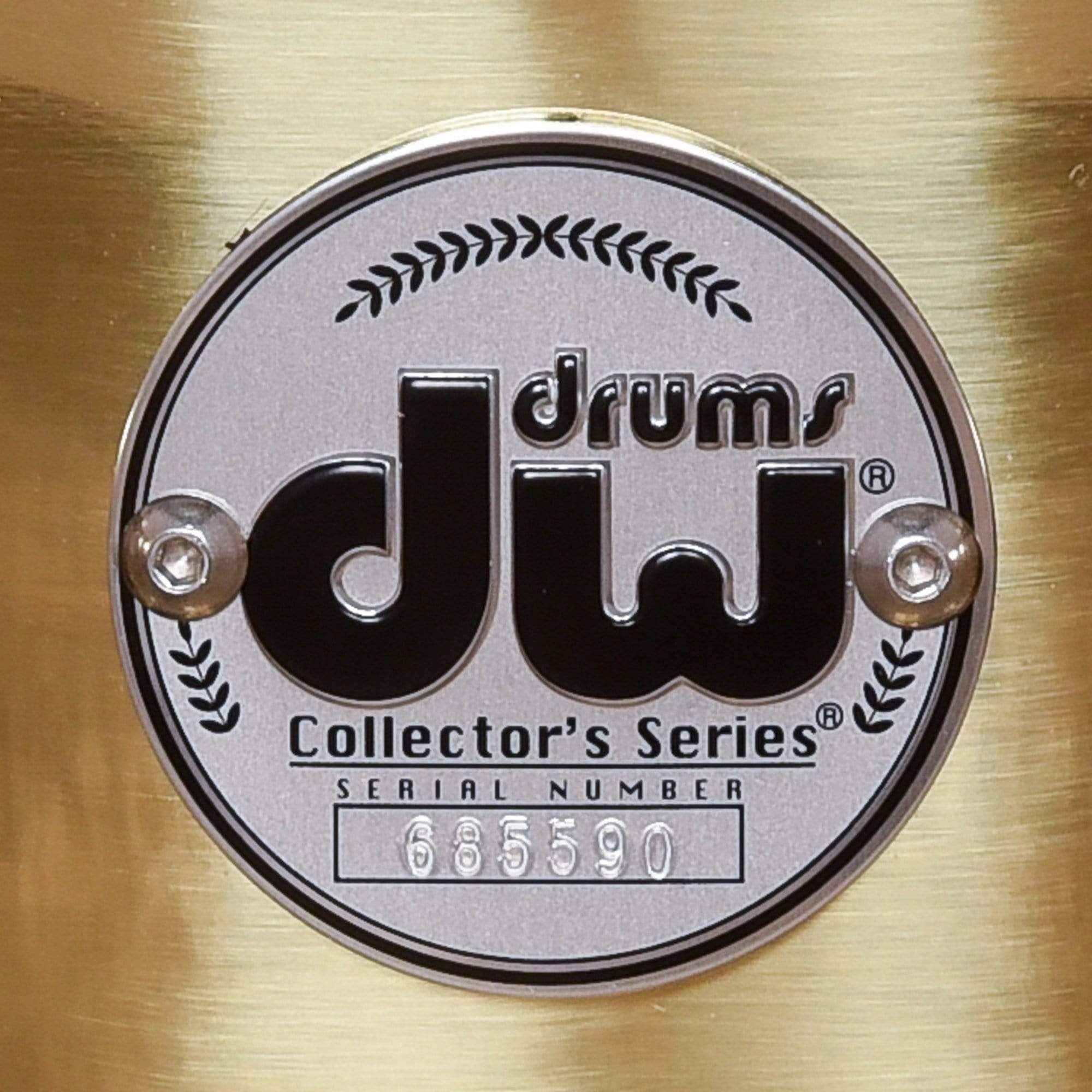 DW 6.5X14 Brass Polished Snare Drum w/ Gold Hardware Drums and Percussion / Acoustic Drums / Snare