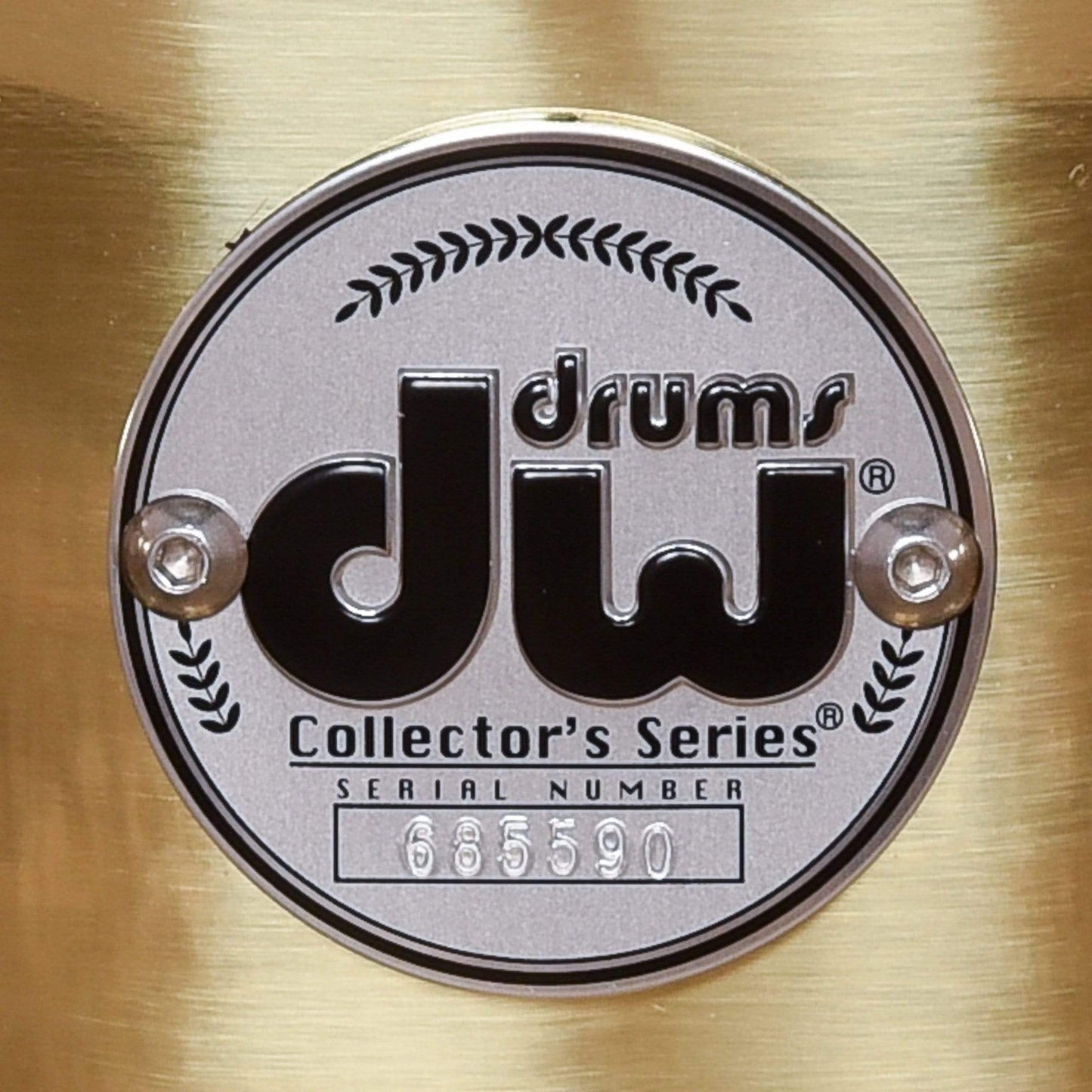 DW 6.5X14 Brass Polished Snare Drum w/ Gold Hardware Drums and Percussion / Acoustic Drums / Snare