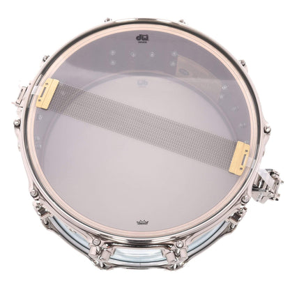 DW 6.5x14 Contemporary Classics Snare Drum Pale Blue Oyster w/Nickel Hdw Drums and Percussion / Acoustic Drums / Snare