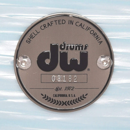 DW 6.5x14 Contemporary Classics Snare Drum Pale Blue Oyster w/Nickel Hdw Drums and Percussion / Acoustic Drums / Snare