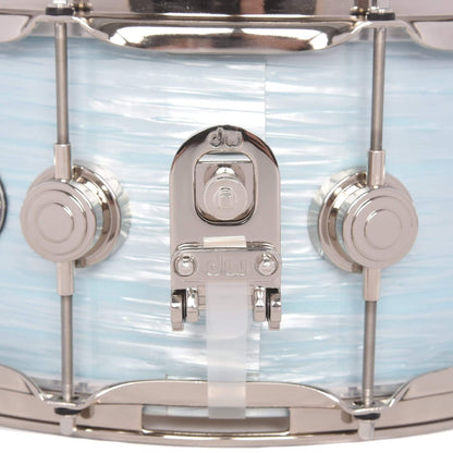 DW 6.5x14 Contemporary Classics Snare Drum Pale Blue Oyster w/Nickel Hdw Drums and Percussion / Acoustic Drums / Snare