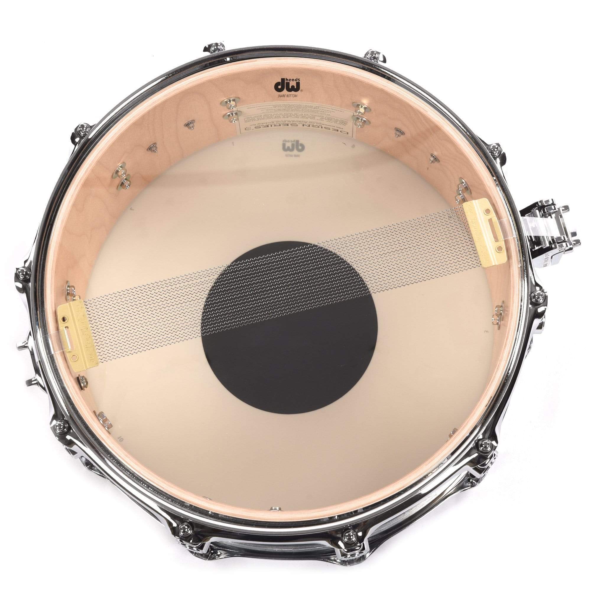DW 6.5x14 Design Series Snare Drum Piano Black Lacquer Drums and Percussion / Acoustic Drums / Snare