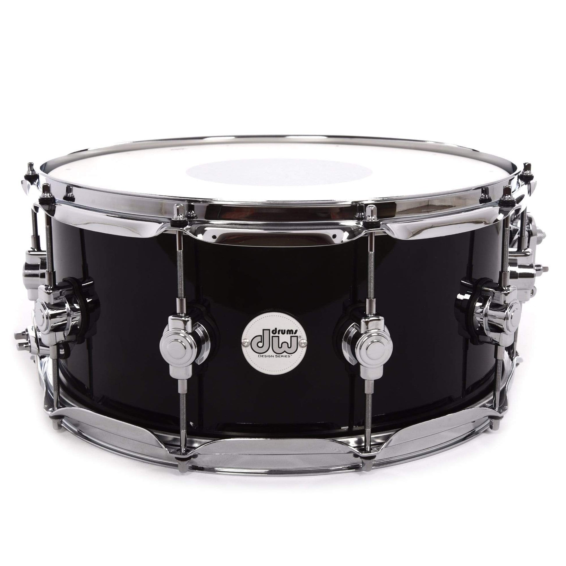 DW 6.5x14 Design Series Snare Drum Piano Black Lacquer Drums and Percussion / Acoustic Drums / Snare