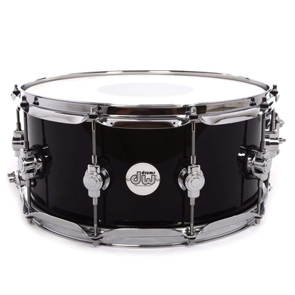 DW 6.5x14 Design Series Snare Drum Piano Black Lacquer Drums and Percussion / Acoustic Drums / Snare