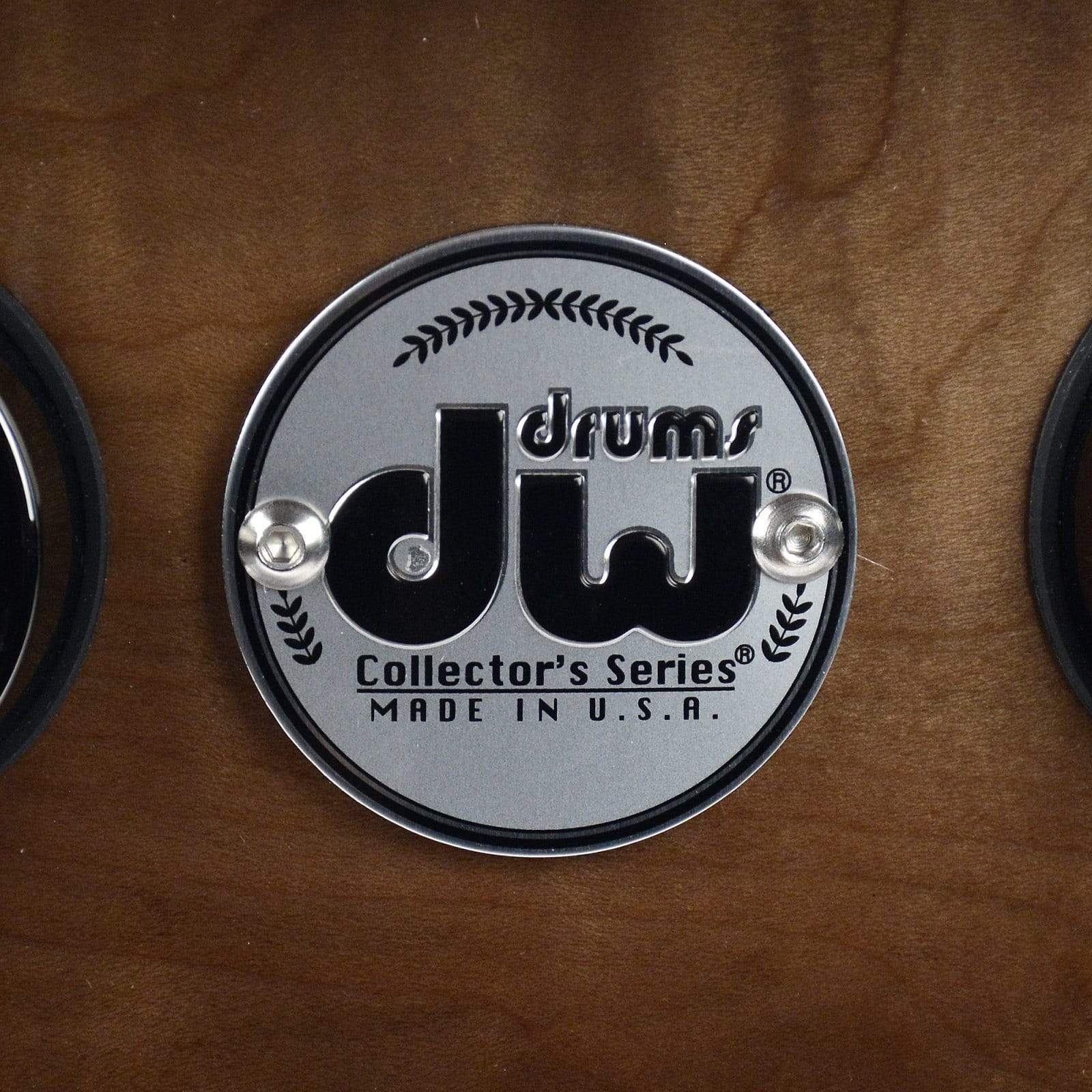 DW 6.5x14 VLT Exotic Snare Drum Natural to Candy Black Burst Over Heartwood Curly Maple w/Black Nickel Hdw Drums and Percussion / Acoustic Drums / Snare