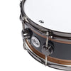 DW 6x14 Reverse Edge Snare Black Core Walnut w/Black Nickel Hdw Drums and Percussion / Acoustic Drums / Snare